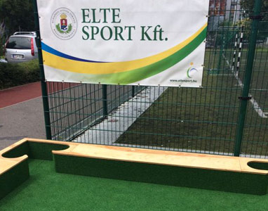 poolball pálya az ELTE-n